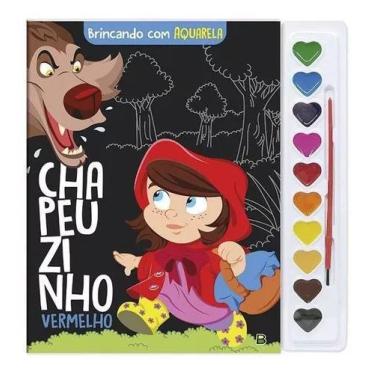 Imagem de Brincando Com Aquarela: Chapeuzinho Vermelho, De Marques, Cristina. Ed