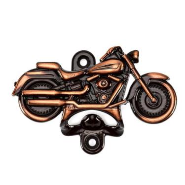 Imagem de Abridor De Garrafa Moto Harley Davidson Motoqueiro Metal Decoração - M