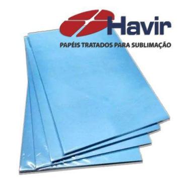 Imagem de 500 Fls de Papel Sublimático Havir Tamanho A3