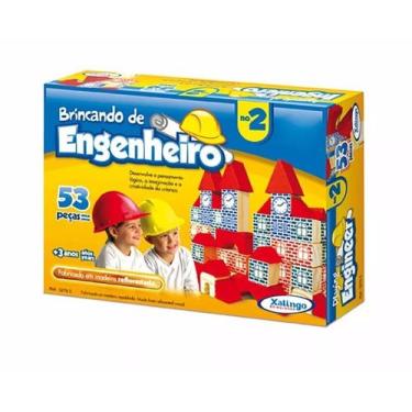 Imagem de Brincando de Engenheiro 53 peças Xalingo