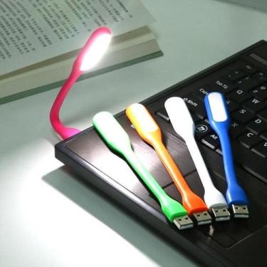 Imagem de Led Usb Portátil Mini Lanterna Luminária Leitura Notebook Pc - Usb Lig