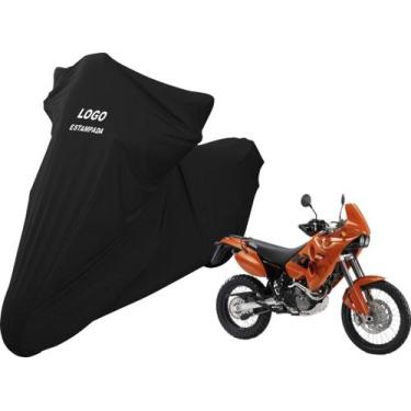 Imagem de Capa De Tecido Helanca Lycra Moto KTM  Adventure R 640 - Mz, Preta