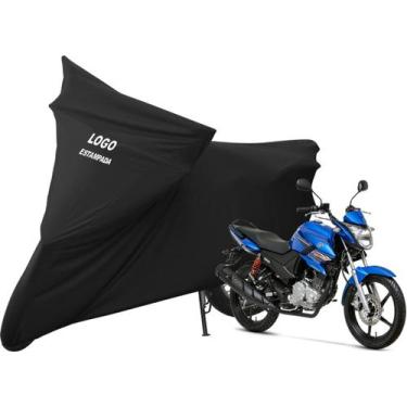 Imagem de Capa Sob Medida Para Moto Yamaha YS 150 Fazer - Mz, Preta