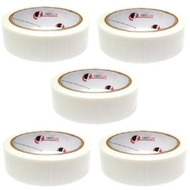 Imagem de 5 Rl Fita Dupla Face Fast Fix P/Colar Fita Borda 35Mm X 10Mt - Cbc Fle