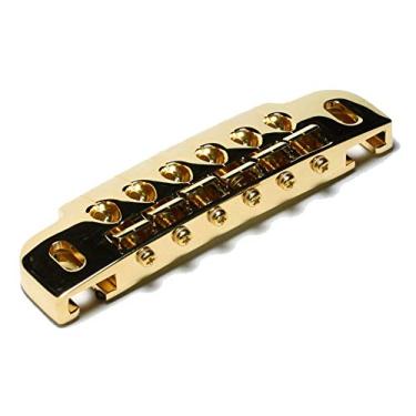 Imagem de Gotoh Ponte de guitarra envolvente 510UB com pinos, ouro