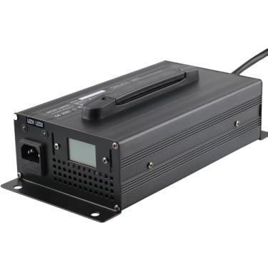 Imagem de Carregador de bateria de chumbo-ácido 12V/24V/36V/48V/60V/72V Carregador de bateria para carrinho de golfe para paleteira, empilhadeira elétrica, carrinho de golfe,60v 15a,M
