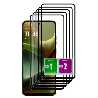 Imagem de 5x Pelicula Vidro 3d Proteção Temperado Para Moto G15 - Mustangshop