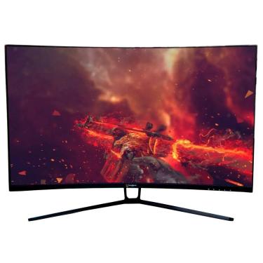 Imagem de Monitor Gamer Husky Hailstorm 31.5` Curvo FHD LED 165Hz 1ms Adaptive Sync HDMI/DP Ajuste De Ângulo - HGMT002