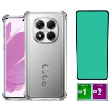 Imagem de Capa Anti Impacto Para Redmi Poco X7 5g + Pelicula Ceramica - Mustangs