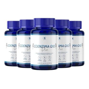 Imagem de Coenzima Q10 Ubiquinol 100mg + Taurina 300 Cáps (5 Frascos)