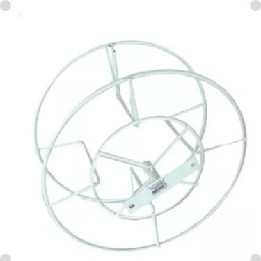 Imagem de Enrolador/suporte Mangueira Giratórios Parede Overtime