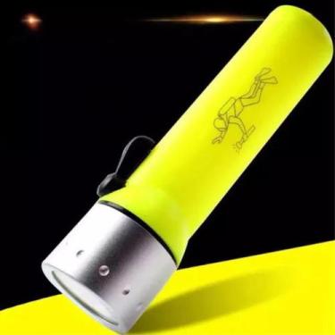 Imagem de Lanterna Tática De Mergulho Flashlight For Diving 180lm 3w - LF PRESEN