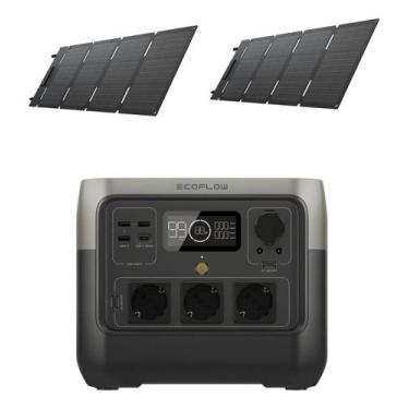 Imagem de Gerador Ecoflow River 2 Pro + Painel 120w - NoBrand, 220V