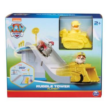 Imagem de Playset com Torre e Carrinho do Rubble - Patrulha Canina