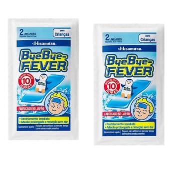 Imagem de Kit 02 Bye Bye-Fever Para Crianças 10 Horas 2un -Hisamitsu