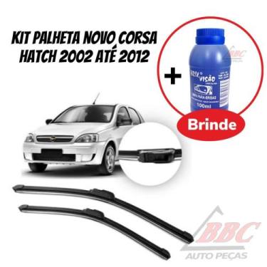 Imagem de Kit Limpador Novo Corsa Hatch 2002 - 2012 Dianteiros - CINOY