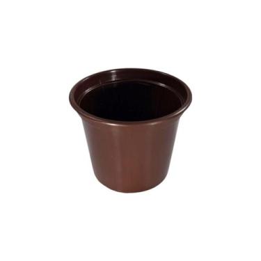 Imagem de Vaso Para Plantio Cor Marrom Decorar Ambiente 2 Unidades - Russo Art