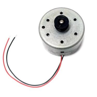 Imagem de Motor 3 a 9v dc 5000 Rpm com polia plástica 7mm para robótica - Spindl
