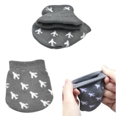 Imagem de YehVeh Pacote com 6 capas para maçanetas de porta de segurança infantil protetor de maçaneta de porta à prova de bebês para maçanetas de porta de entrada com chave com fechadura interior exterior