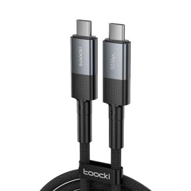 Imagem de Cabo UsbC Ultra Rápido 240w Transferência de Dados 40Gbps Vídeo 8K 60H