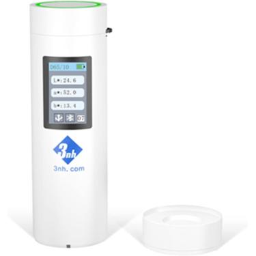 Imagem de Colorímetro digital portátil, lector de color cr 1 probador de color medidor de dipereia de cor digital portátil edición básica con -pantalla