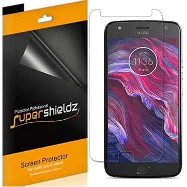 Imagem de Supershieldz (Pacote com 6) para Motorola Moto X4 e Moto X (4ª Geração), 0,23 mm, escudo transparente de alta definição (PET)