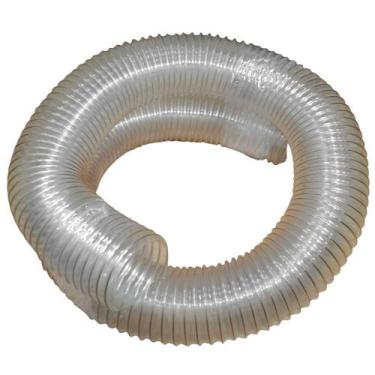 Imagem de Rolo de 5 Metros de Mangueira Vácuo Ar PU Cobreado 4 Polegadas Borrach