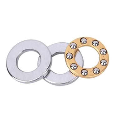 Imagem de High Precision Miniature Thrust Ball Bearing Set Flat Steel Rolamentos para Máquinas (F6-12M 6 * 12 * 4,5 mm (10pcs))