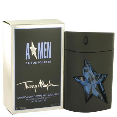 Imagem de Perfume Masculino Angel (rubber) Thierry Mugler 100 Ml Eau De Toilette Refil