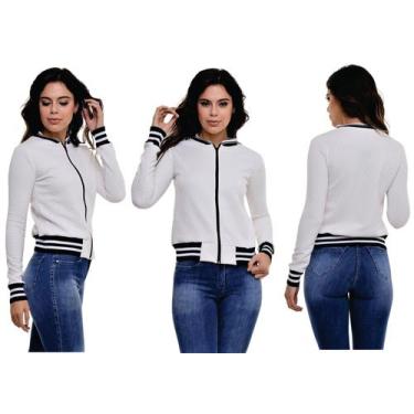 Imagem de Jaqueta Bomber Matelasse Feminina,casaco Frio Moda Blogueira - Mileyso