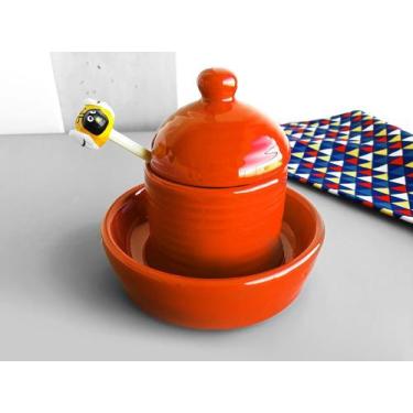 Imagem de Pote Mel Laranja - Ordalha