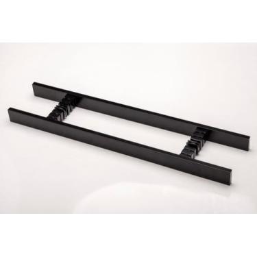 Imagem de Puxador para box "h" 300x500 preto - ALM 