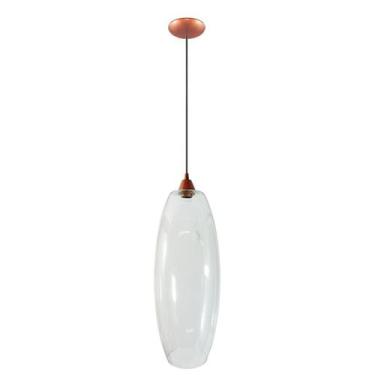 Imagem de Pendente Moderno Sala Quarto Cozinha Montreal 37 transp Co - CM GLASS 