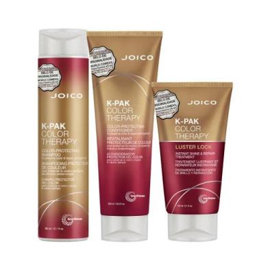 Imagem de Kit Revitalizante Joico K-PAK Color Therapy (Shampoo, Condicionador e 