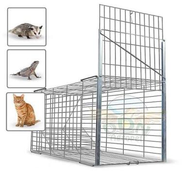 Imagem de Armadilha gatoeira sem machucar pega e captura, gatos gambas - BROTTO