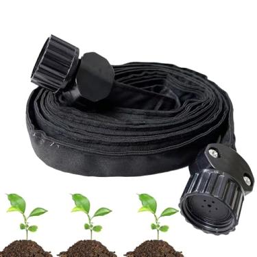 Imagem de Mangueira de Irrigação Plana, Mangueira de Irrigação, Tubo Expansível de 15 Metros Anti-Torção para de Plantas Exteriores Jardim Raízes Relva