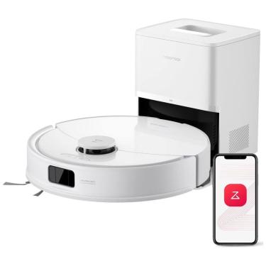 Imagem de Aspirador Robô e Esfregão Roborock Q10 X5, 10.000Pa de Sucção, Navegação LiDAR, Limpeza sem Esforço, Ideal para Carpetes e Pelos - Auto