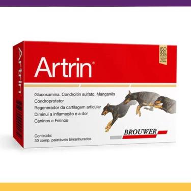 Imagem de Artrin Brouwer para Cães e Gatos - 30 Comprimidos