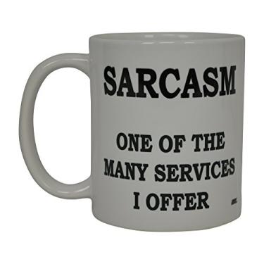 Imagem de Rogue River Tactical Best Funny Coffee Mug Sarcasm One Of The Many Services I Offer Sarcastic Novelty Cup Joke Great Gag Gift Idea For Men Women Office Work Adult Humor Employee Boss Coworkers