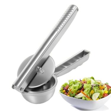 Imagem de Espremedor de Limão em Aço Inoxidável | Espremedor de Frutas - Extrator Manual Portátil Para Sumos E Cocktails De Romã Lima Laranja