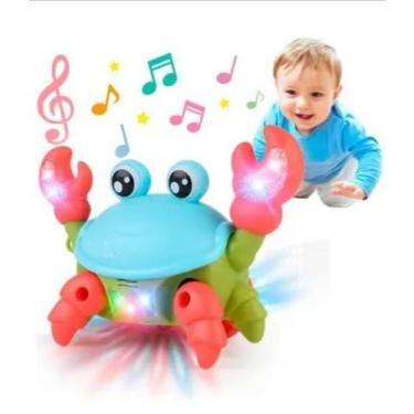 Imagem de Brinquedo Caranguejo Fujão Musical Som Luz E Movimento - Shopbr