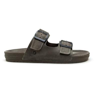 Imagem de Sandália de Couro Democrata Masculina Easy Weekend Smoke 514101-003 44
