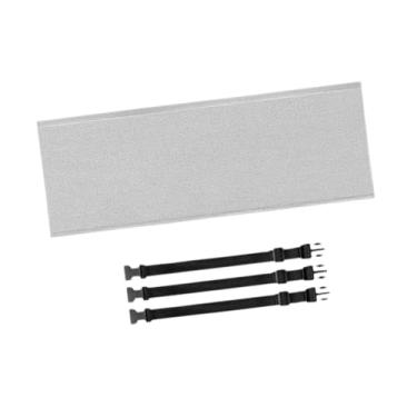 Imagem de WeiLaiKeQi Capa para mangueira de ar condicionado portátil com 3 fivelas ajustáveis, Cinza