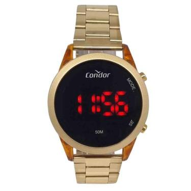 Imagem de Relógio Condor Digital LED Dourado Feminino COJHS31BAI/8S-2