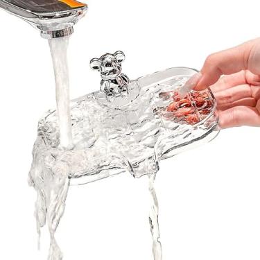 Imagem de Saboneteira Ursinho Para Banheiro E Lavanderia Sem Furo Com Adesivo Na Parede(Aléatoria,1)