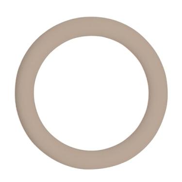 Imagem de Generic Anel de peso 10lb Kettlebell multifuncional exercitador de mão haltere anel de potência para ioga exercícios de corpo inteiro pilates, Marrom Claro