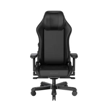 Imagem de Cadeira Gamer Dxracer Master V2, Suporta até 130Kg,  Almofada de pescoço, Reclinável e Ajustável em Poliuretano e Alumínio
