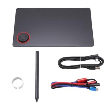 Imagem de Jectse Tablet de Desenho Digital, 8192 Sensibilidade de Pressão de Nível Non Pen de Bateria, 7 8 10, OS X, Smartphones Tablets Com Suporte OTG, Atalhos Predefinidos