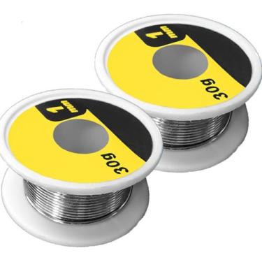 Imagem de Estanho Kit com 2 Profissional Para Solda Carretel 1mm 30g - Startools