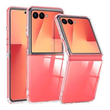 Imagem de Capa Capinha Protetora Transparente Para Galaxy Z Flip7 5g - Fashion C